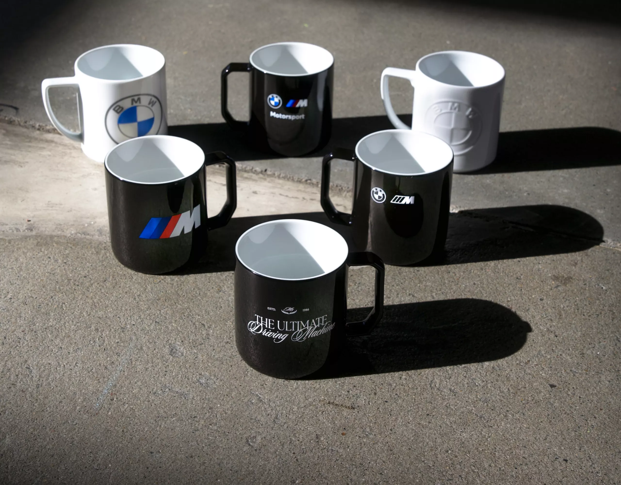 BMW Lifestyle Accessories BMW cups in different designs and colours