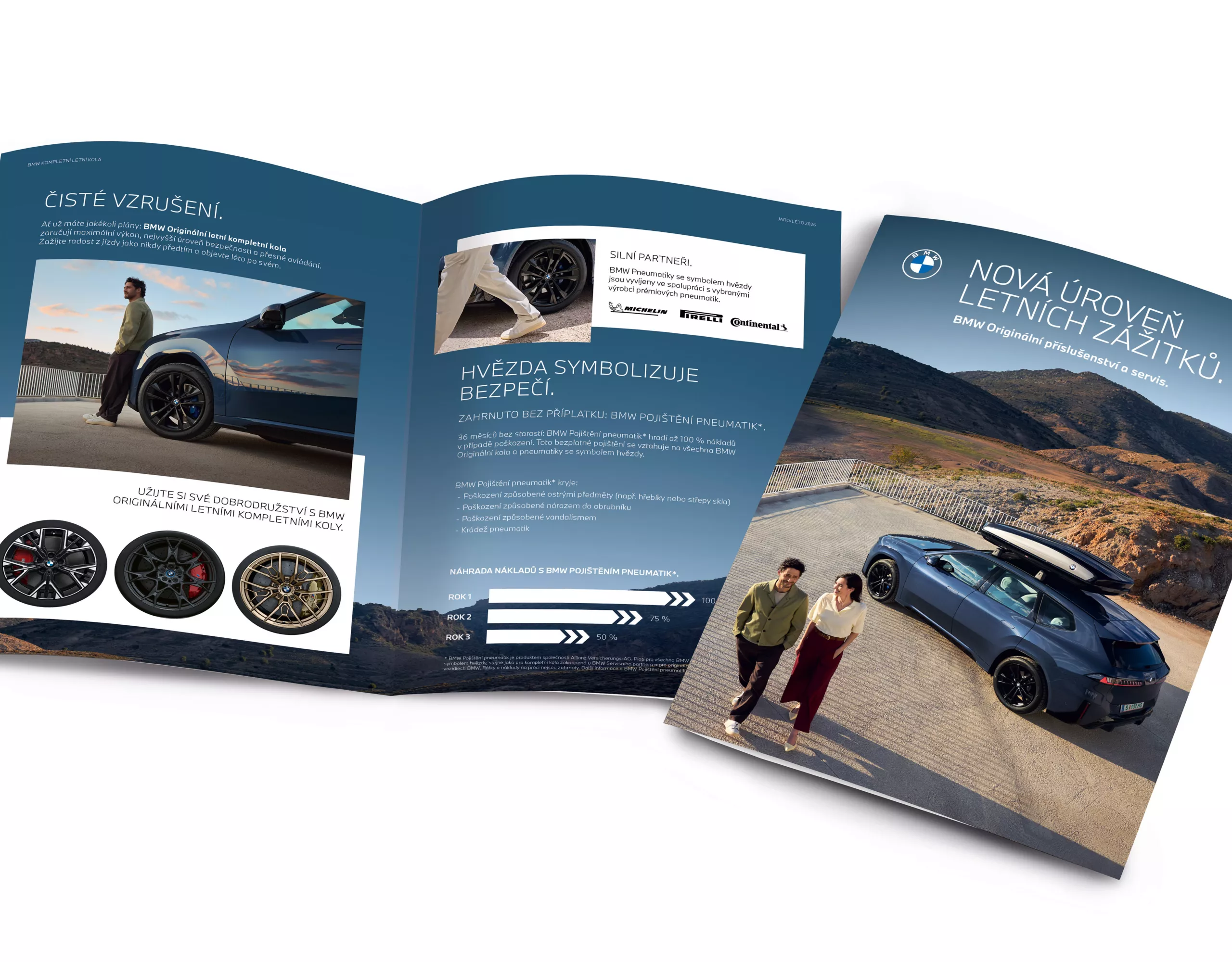 BMW Originální příslušenství – rozcestník – letní čištění a péče