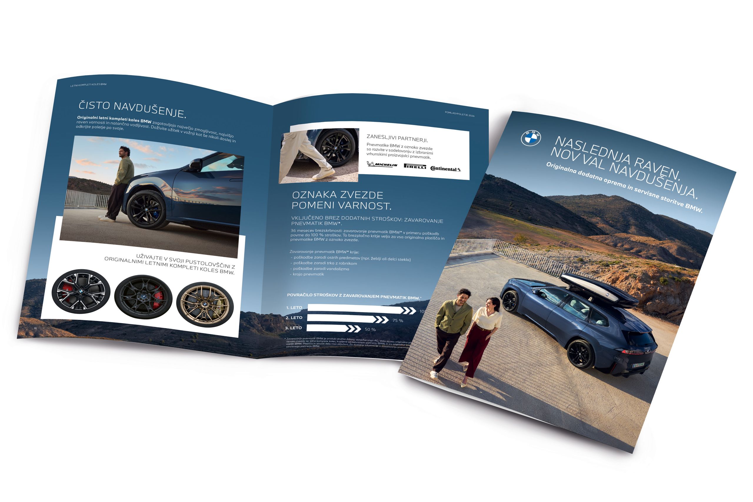 Odkrijte lepoto tople sezone z originalno dodatno opremo BMW