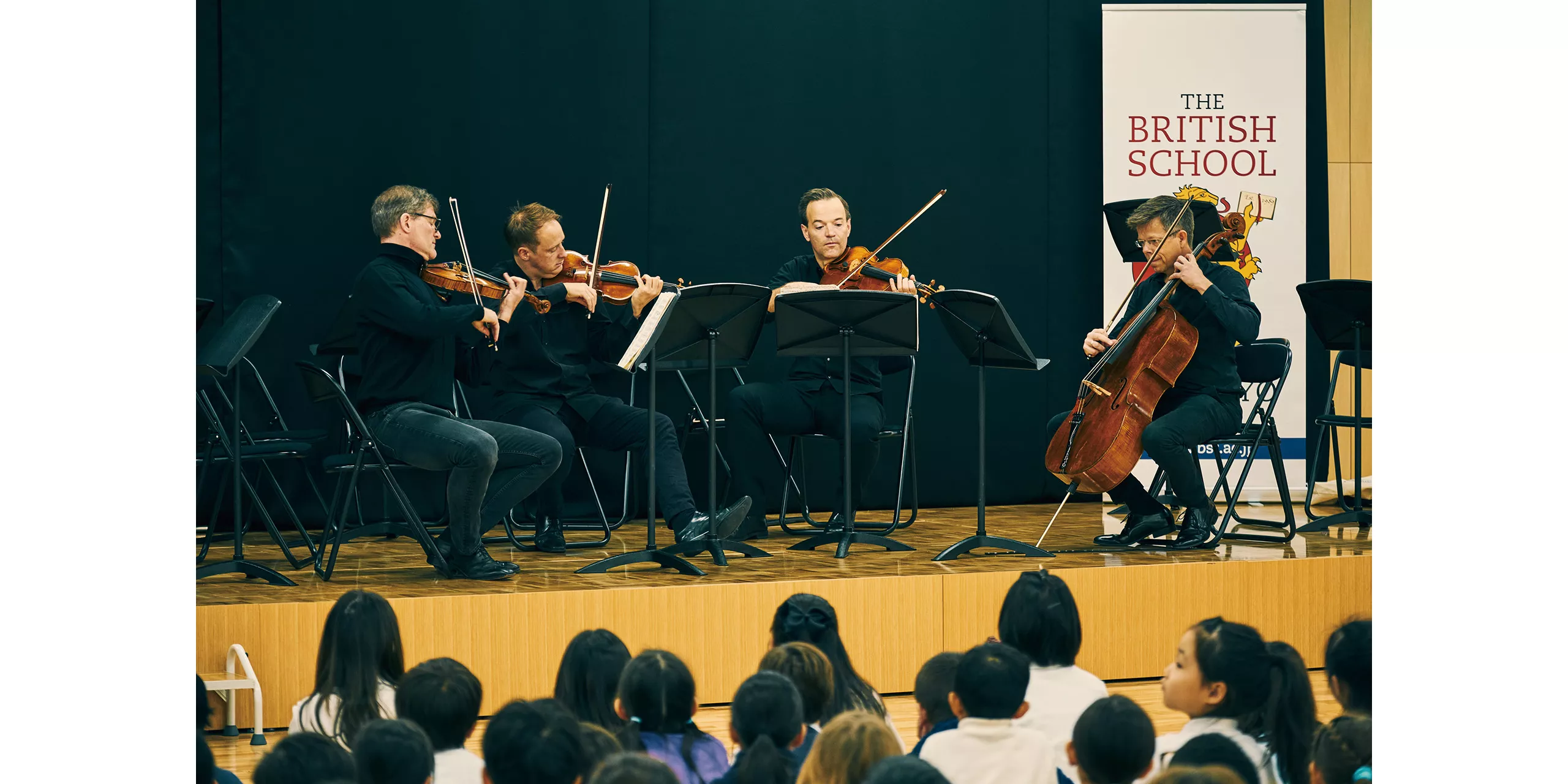 プロの奏者たちによる音楽指導とスペシャル・セッション