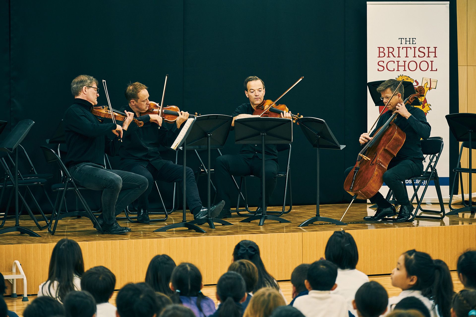 プロの奏者たちによる音楽指導とスペシャル・セッション