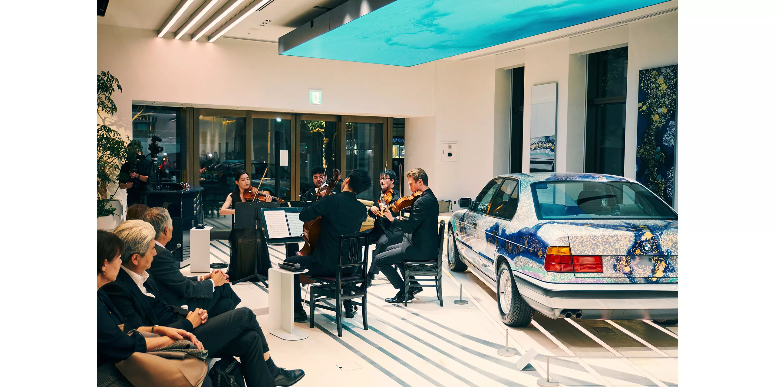 プライベートな空間で、珠玉のクインテットに酔いしれる。