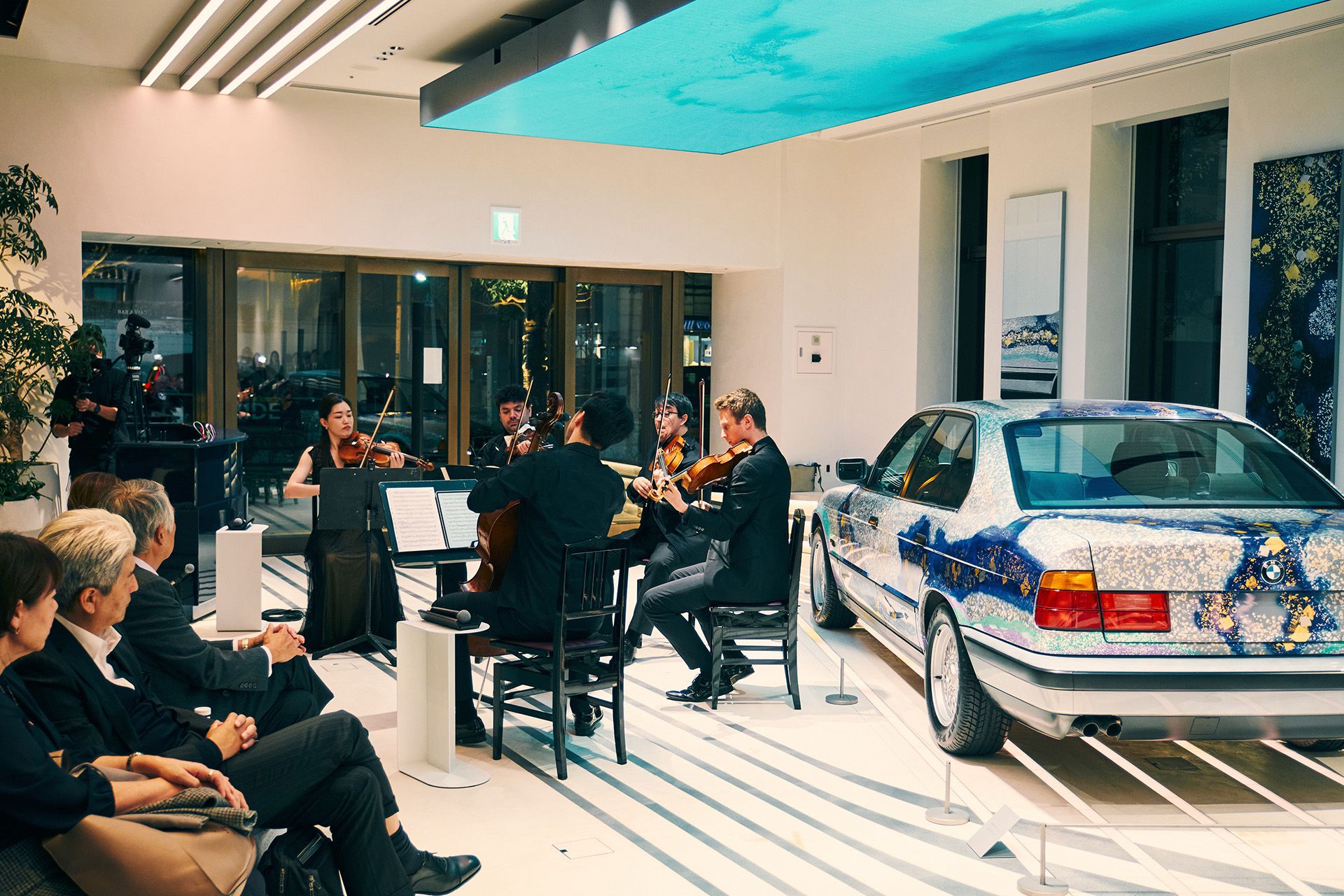 プライベートな空間で、珠玉のクインテットに酔いしれる。