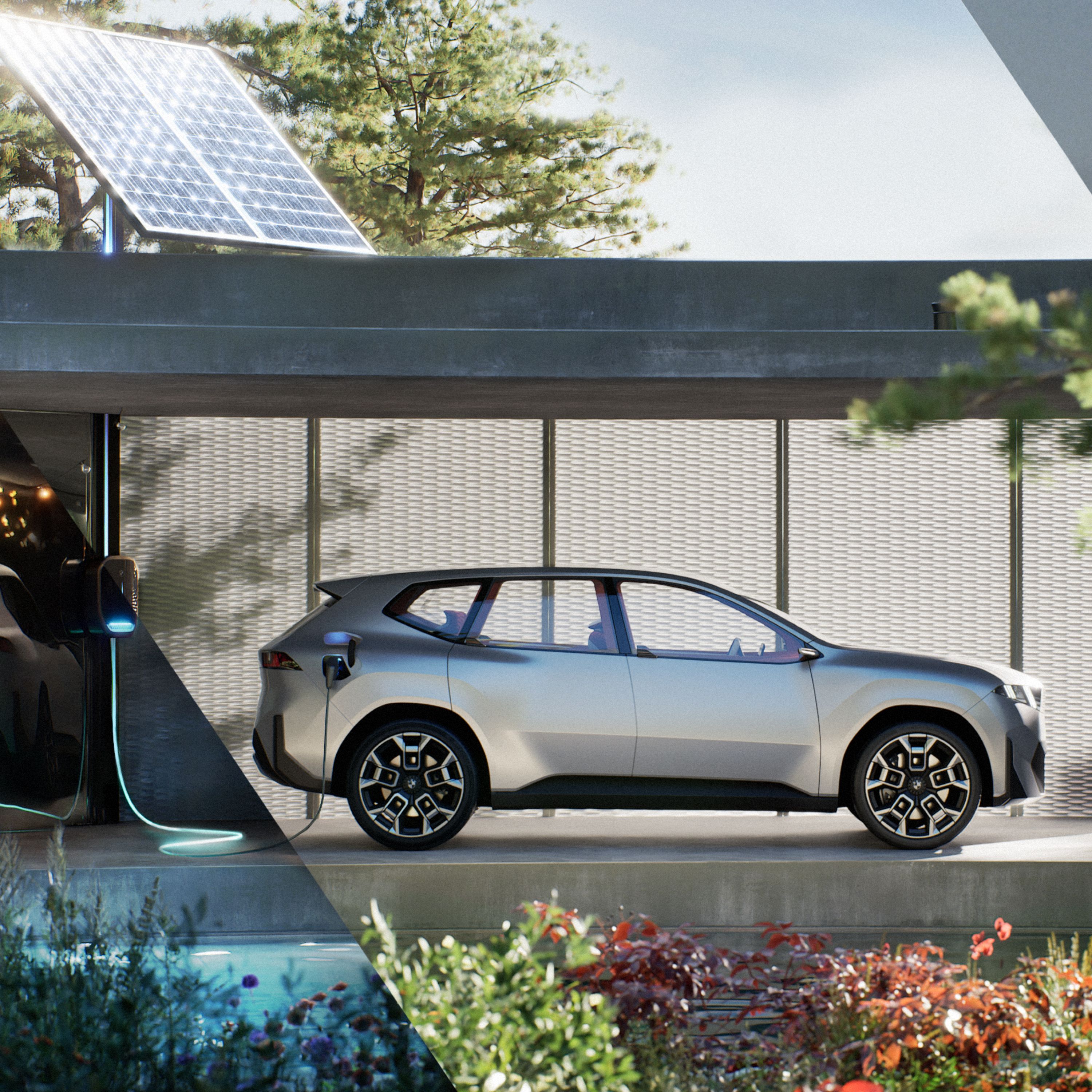 Bidirectional charging BMW Vision Neue Klasse Family