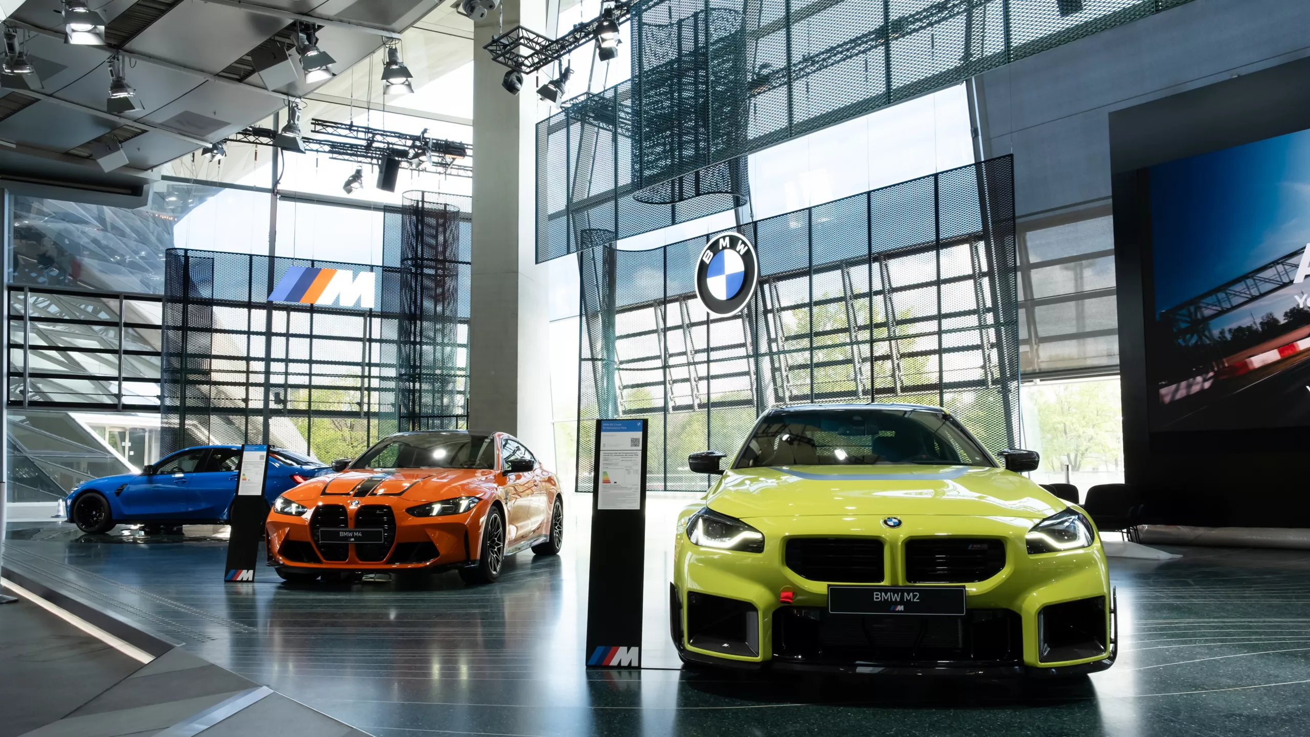 Podest Süd Markenfläche BMW M