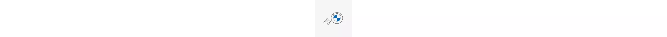 My BMW logo