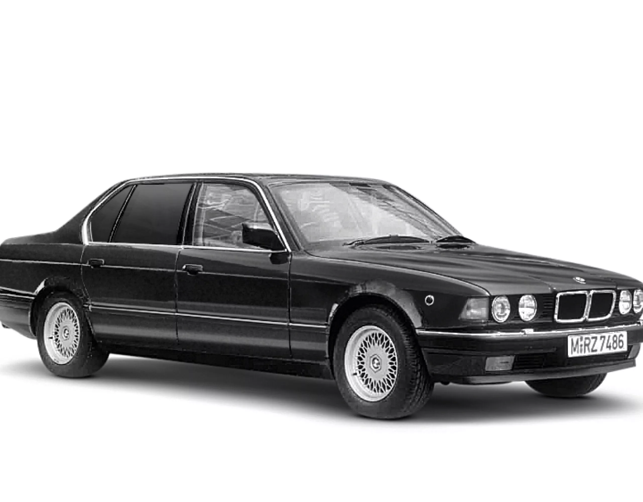 A BMW special protection vehicle from 1989