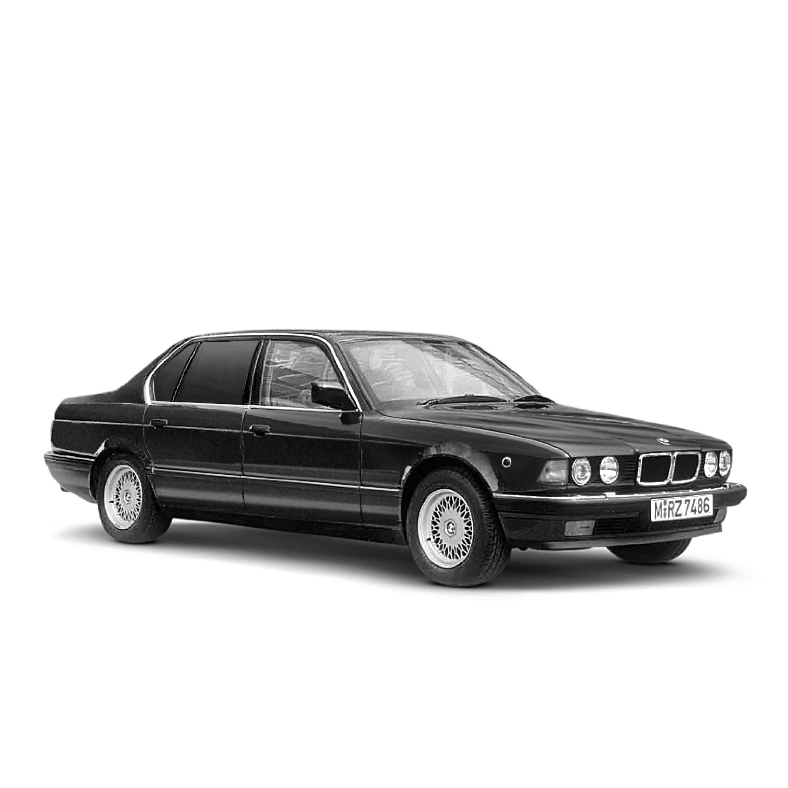 A BMW special protection vehicle from 1989