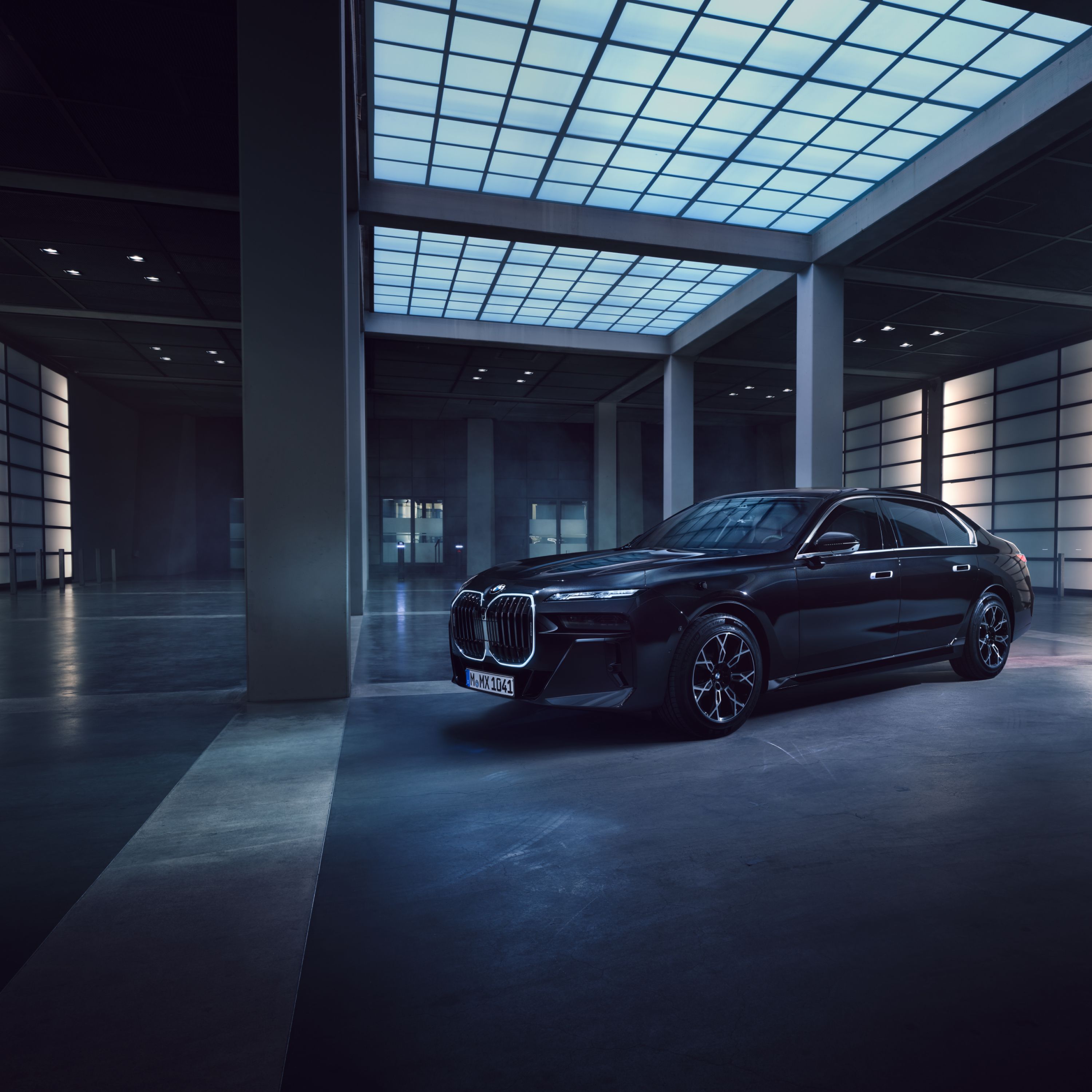 BMW Protection Vehicle in a room