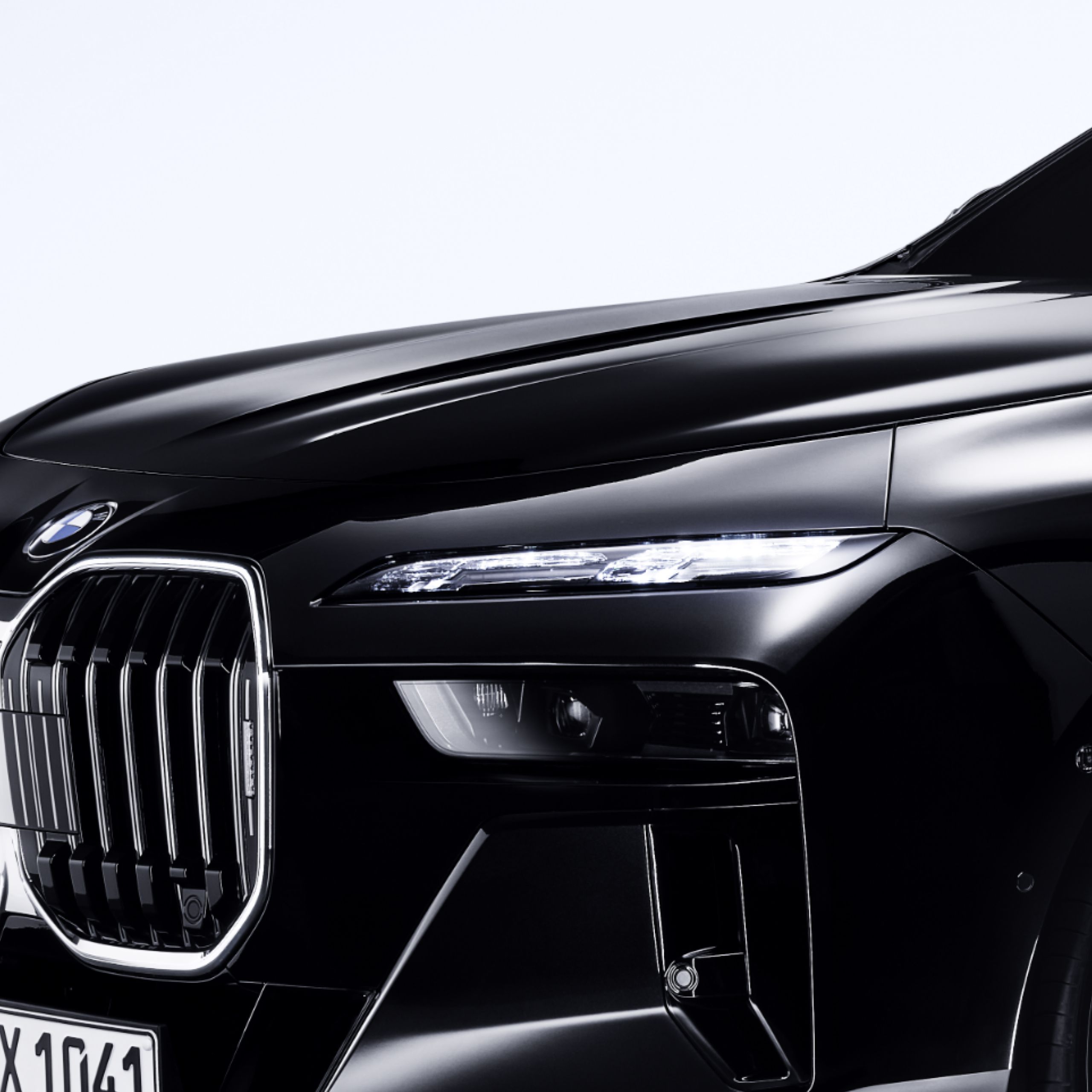 BMW Crystal fényszóró közelképe