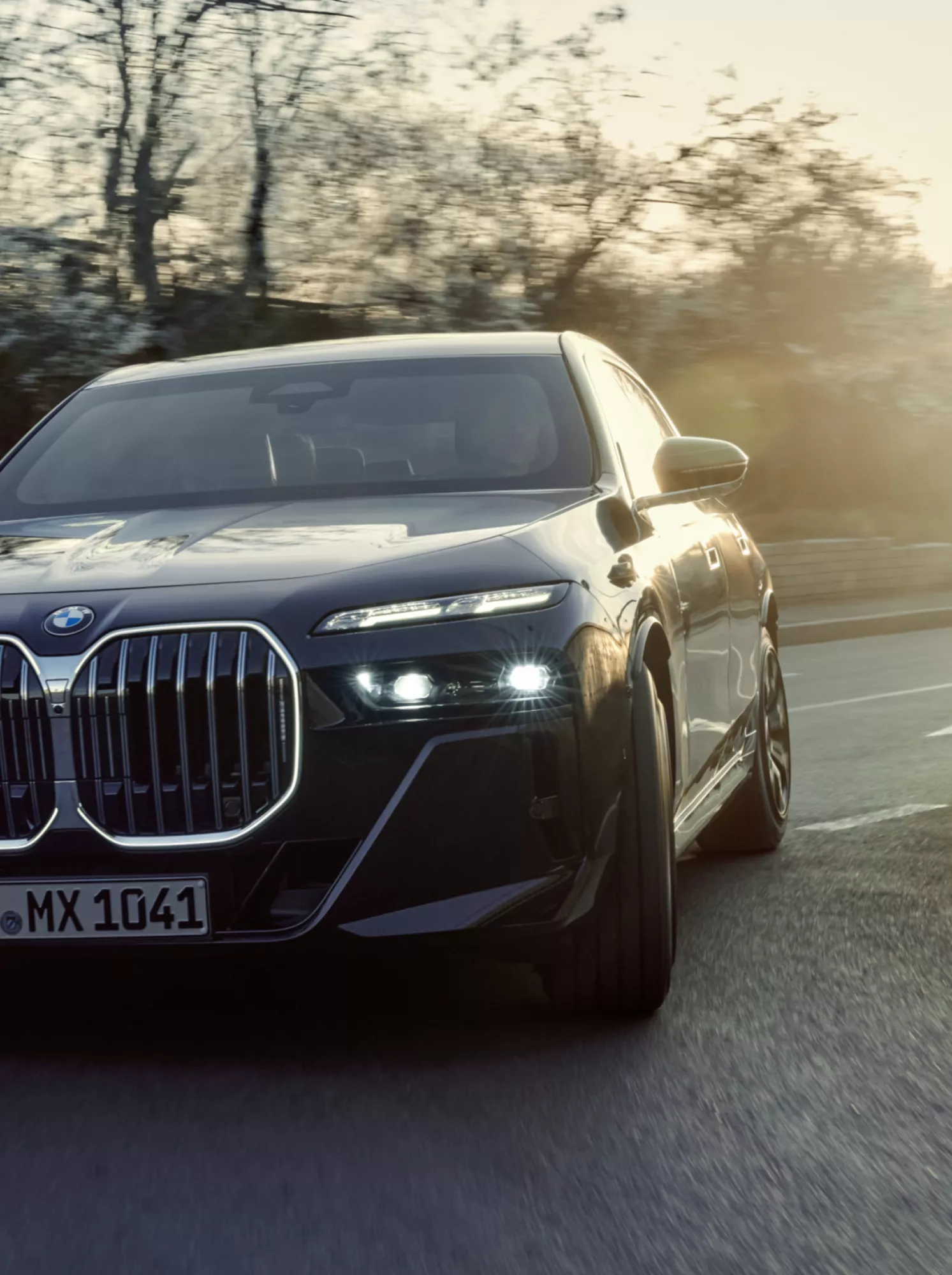A BMW Protection Vehicle cornering