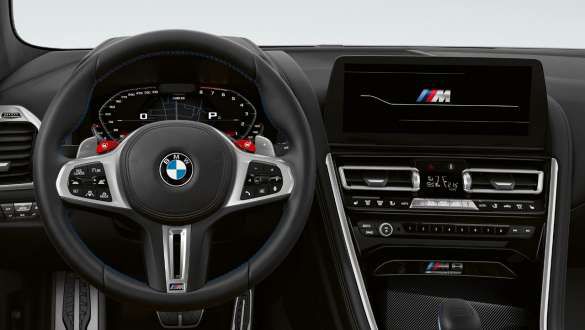 M specific instrument cluster.