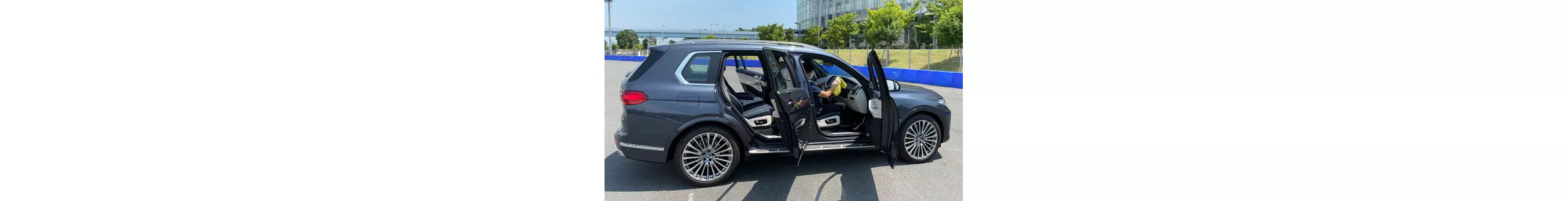 ２．試乗車車内への外気の取り入れと換気。