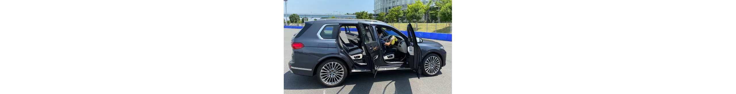 ２．試乗車車内への外気の取り入れと換気。