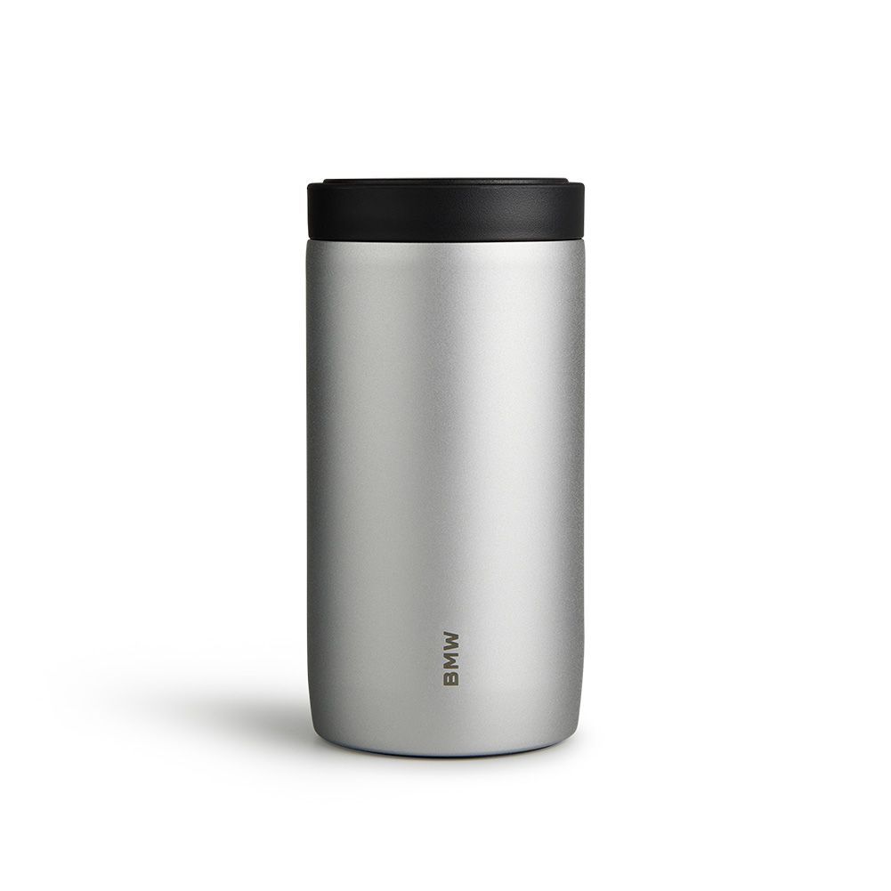 BMW Lifestyle BMW thermal cup made out of anodized aluminium and a plastic cap on top