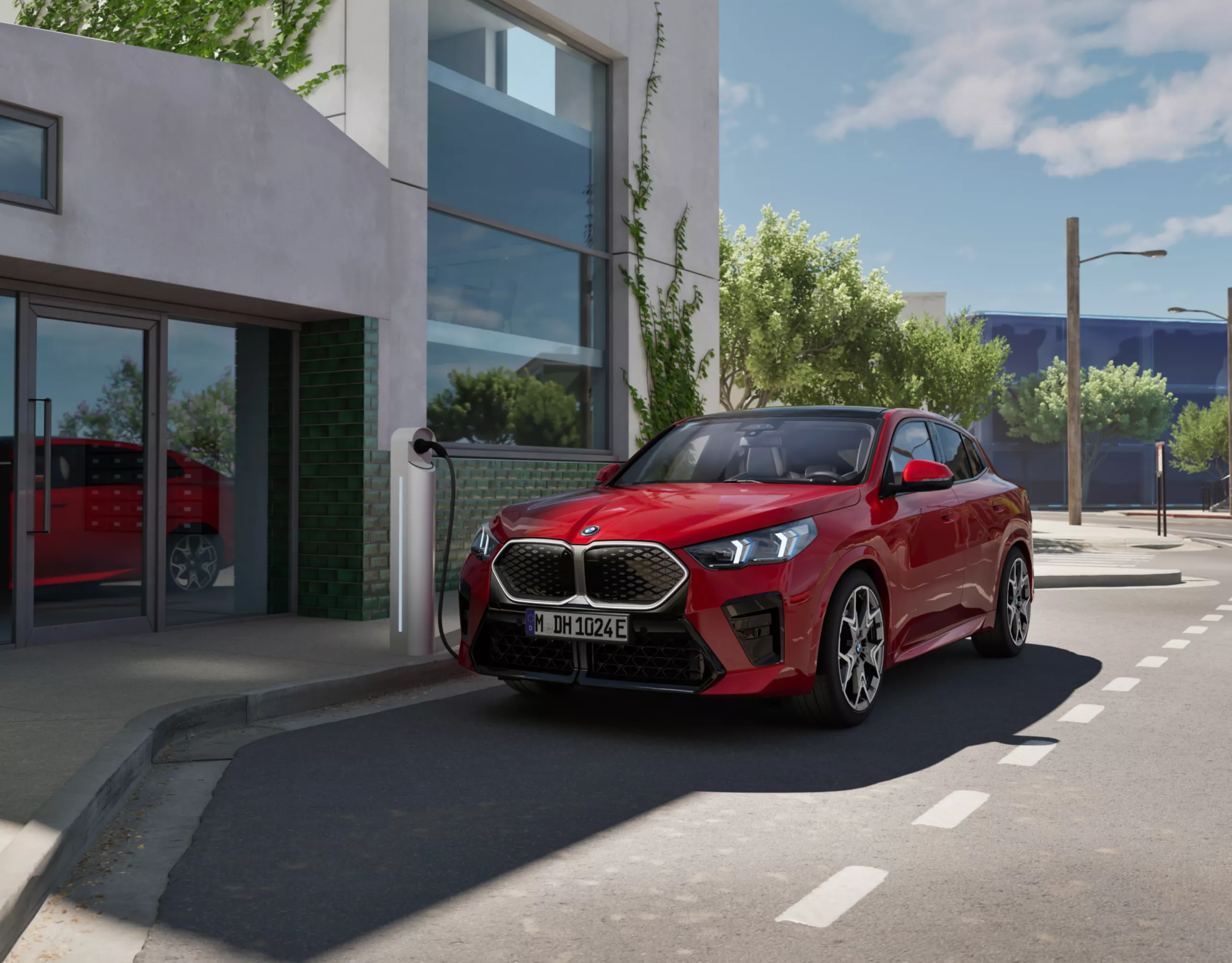 Connected Home Charging BMW X2 Electric SUV U10