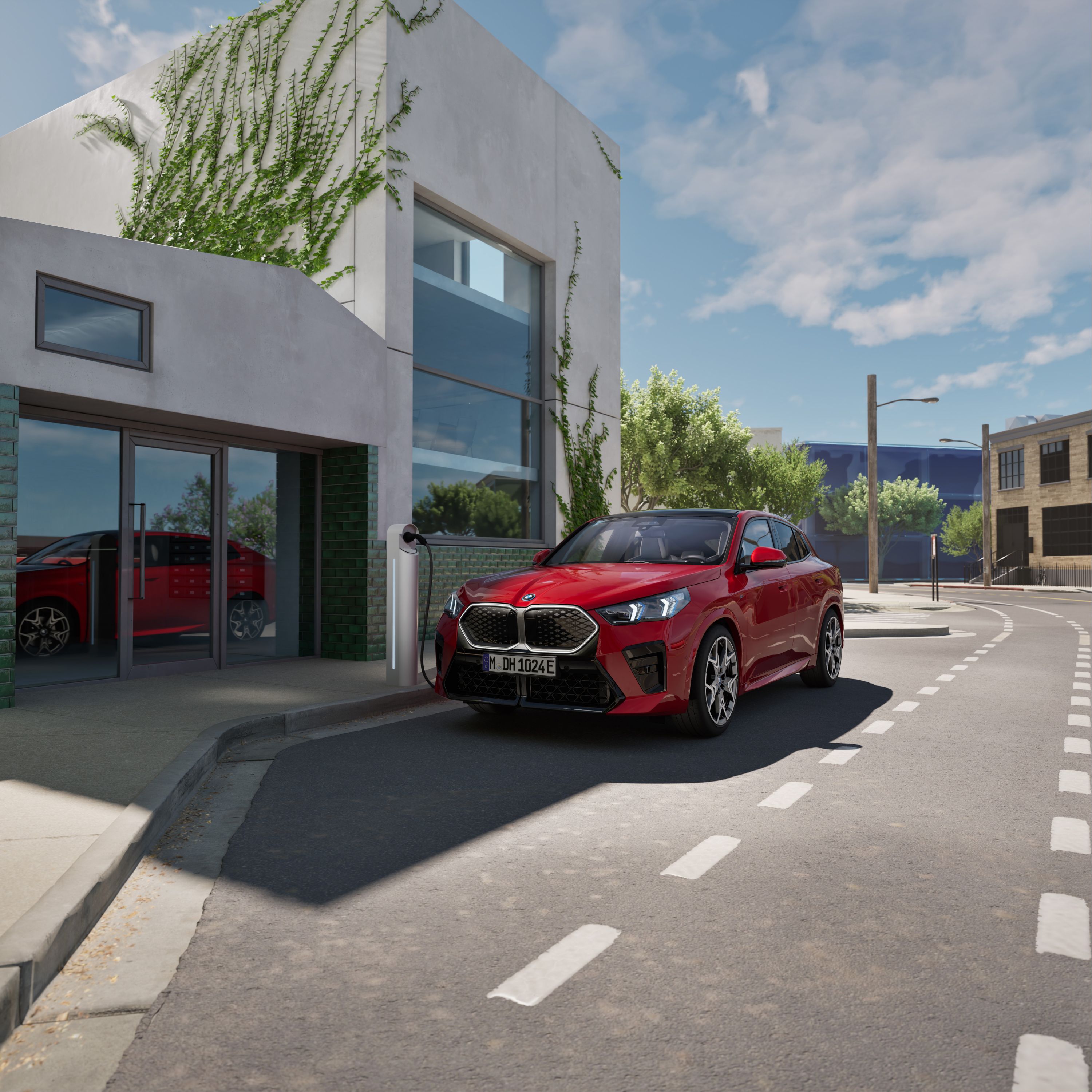 Connected Home Charging BMW X2 SUV elettrico U10