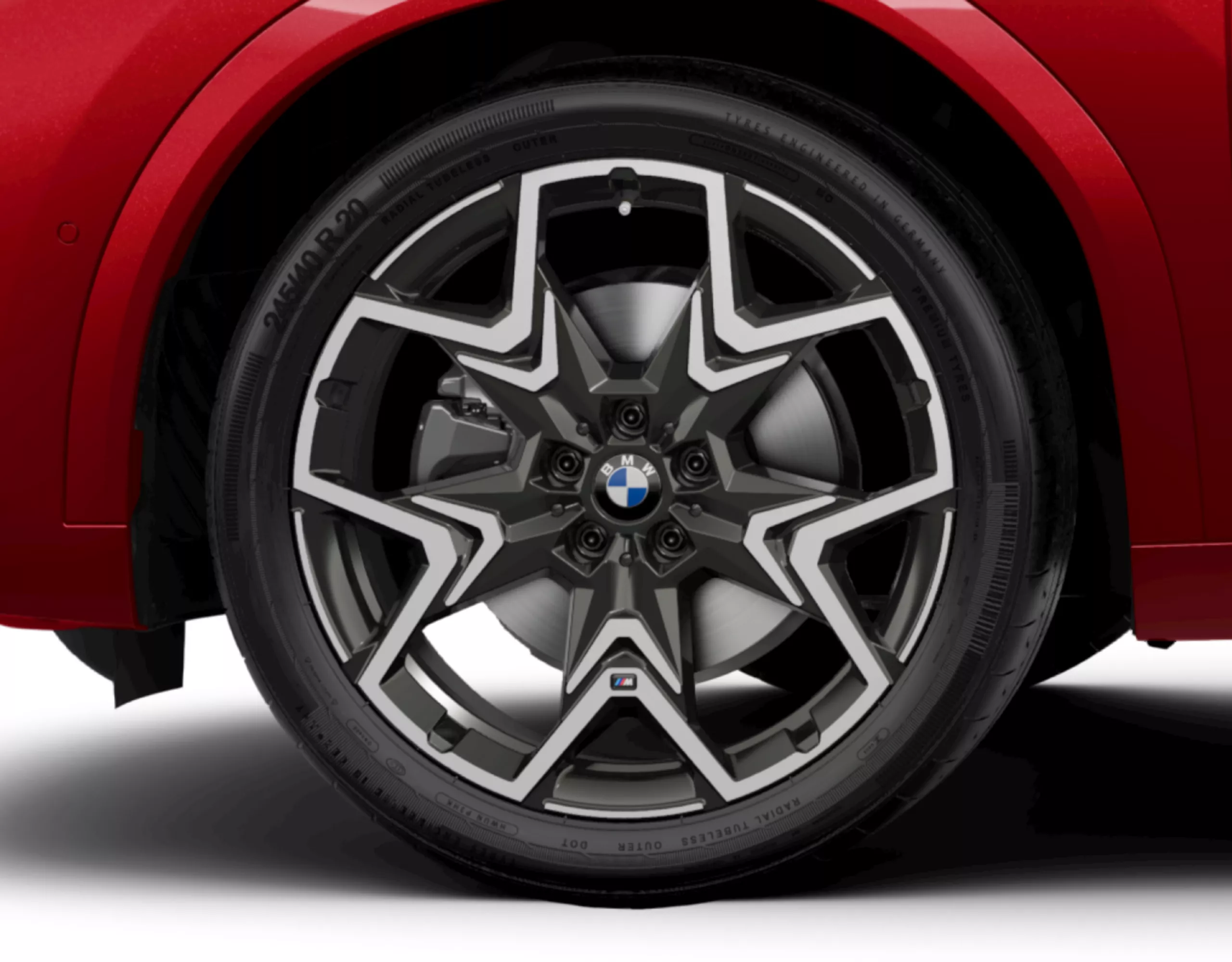 العجلات السبائكية الخفيفة 869 مقاس 20 بوصة للسيارة الكهربائية الرياضية المتعددة الأغراض BMW X2 U10