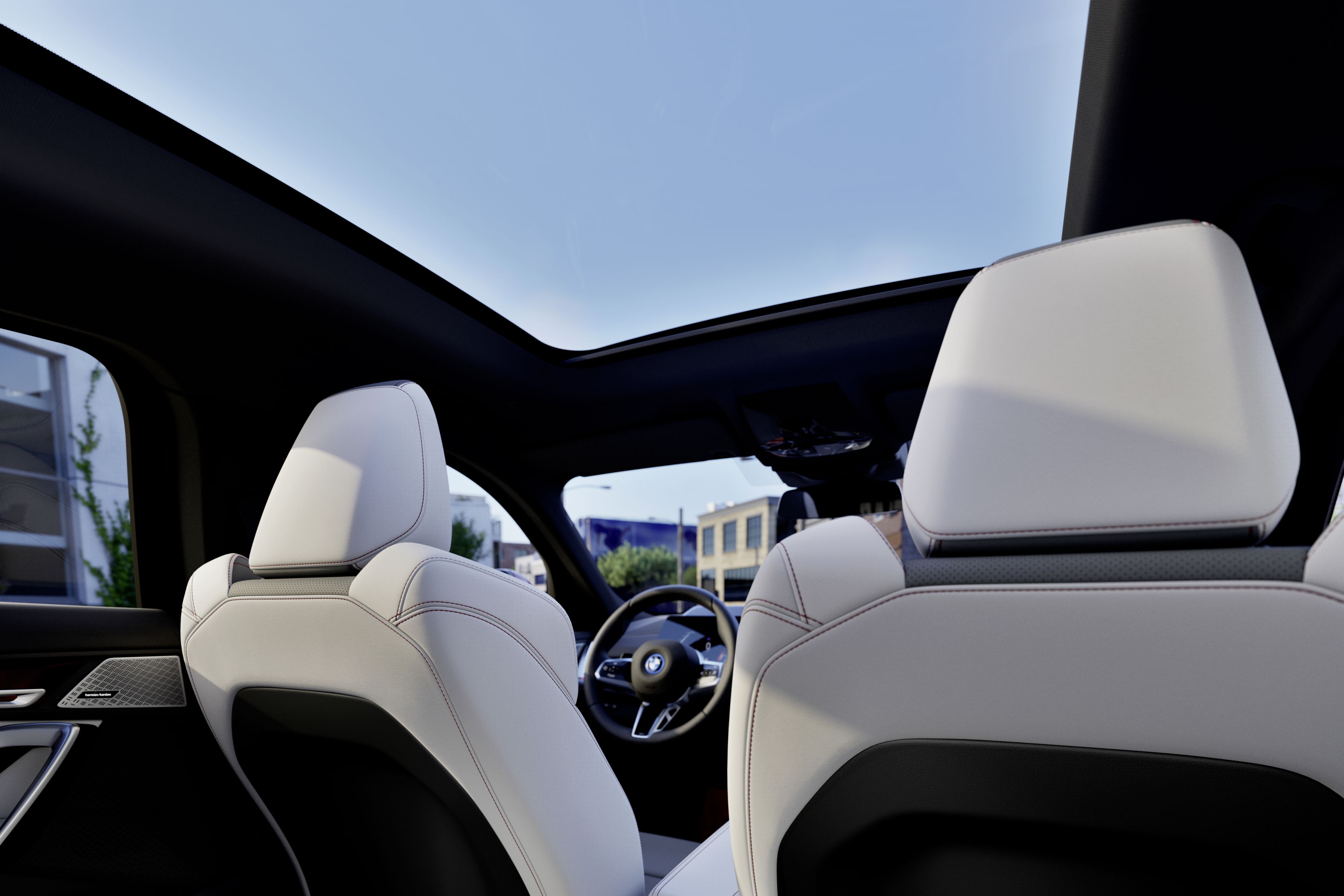 BMW iX2 elektrische X2 SUV U10 glazen panoramadak