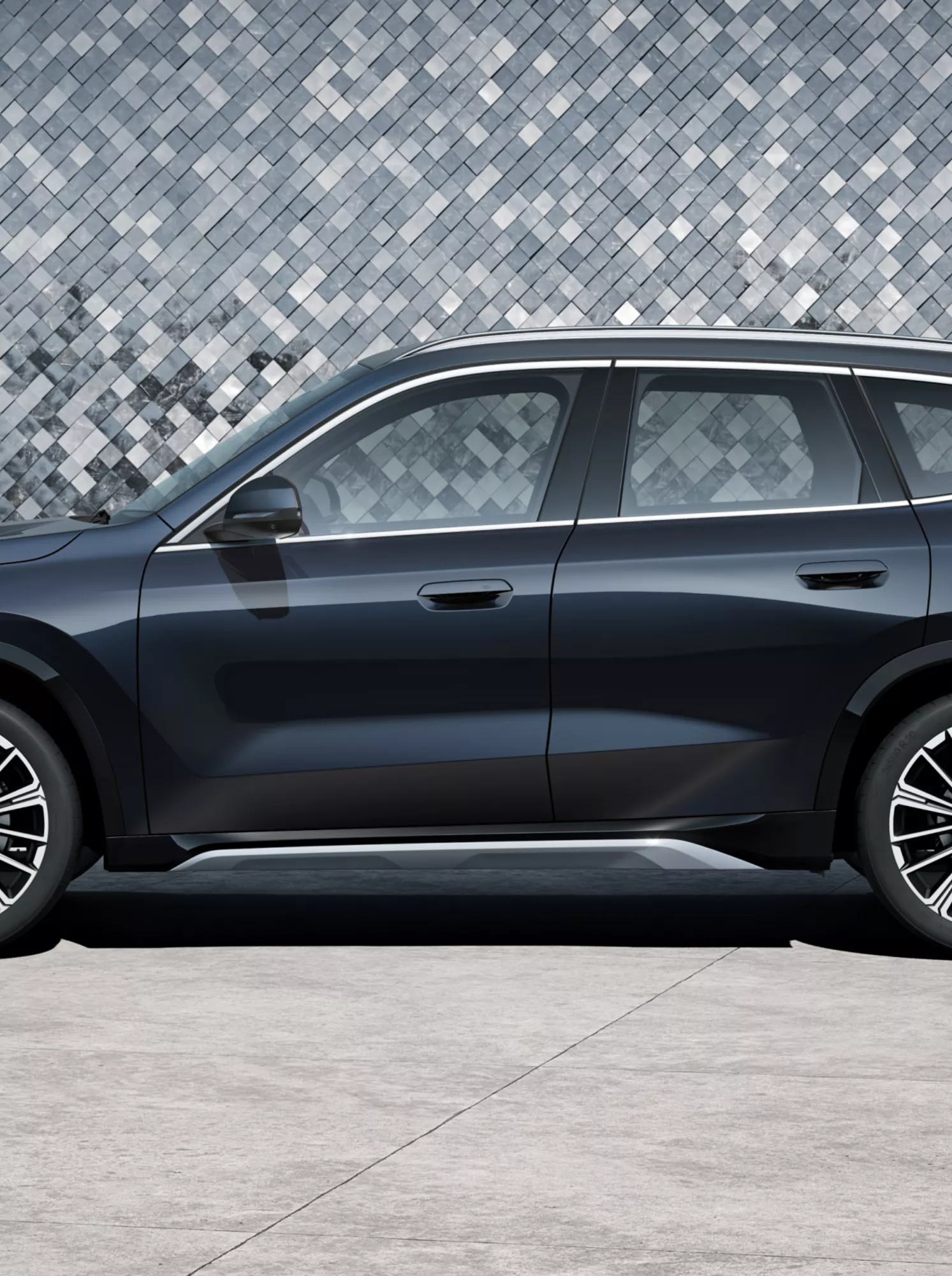 BMW X1 Seitenansicht 