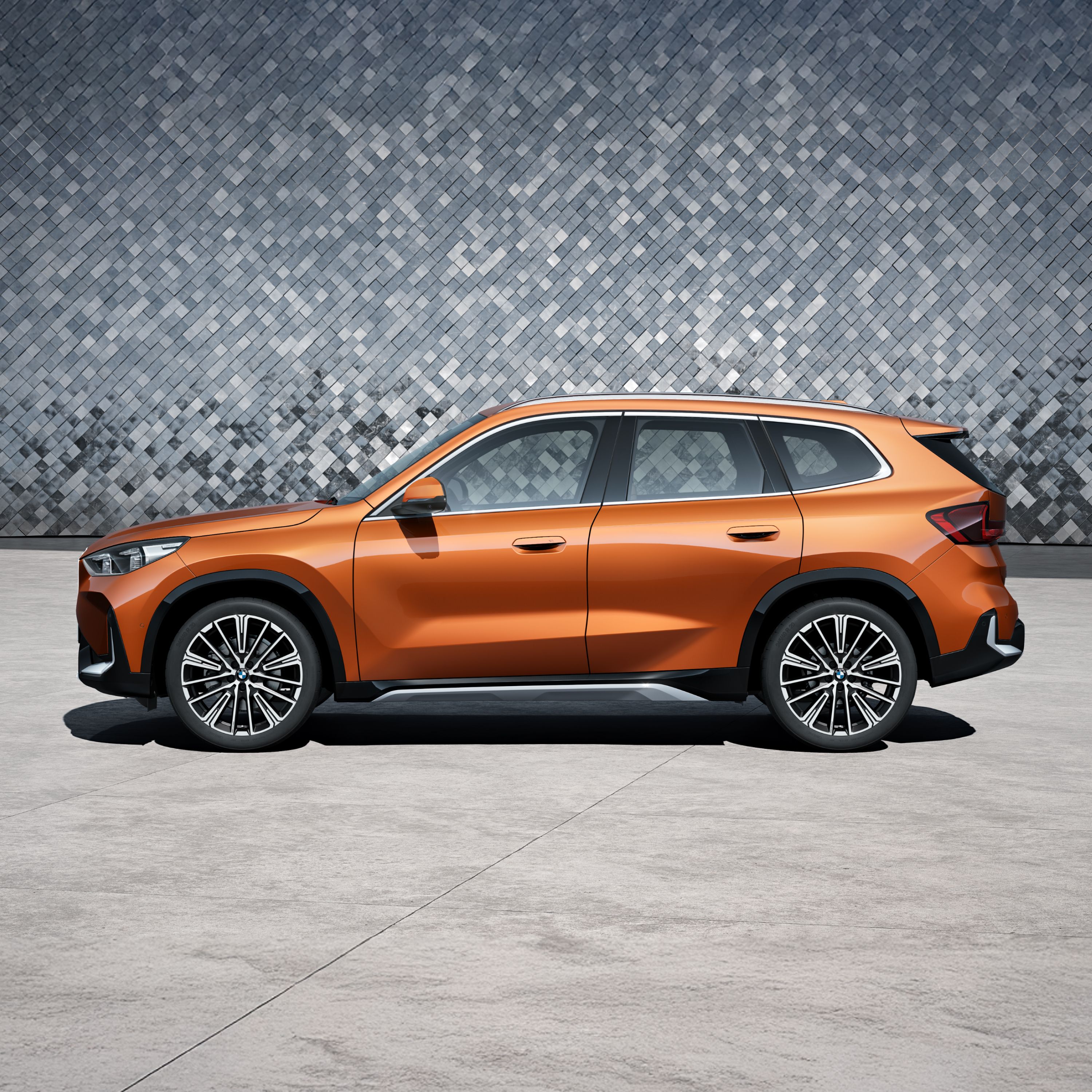 BMW X1 Vista laterale 