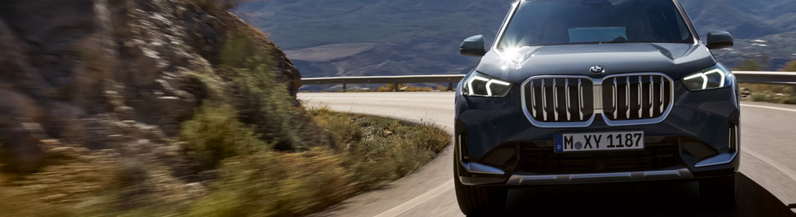Надворешноста на BMW X1 преден поглед