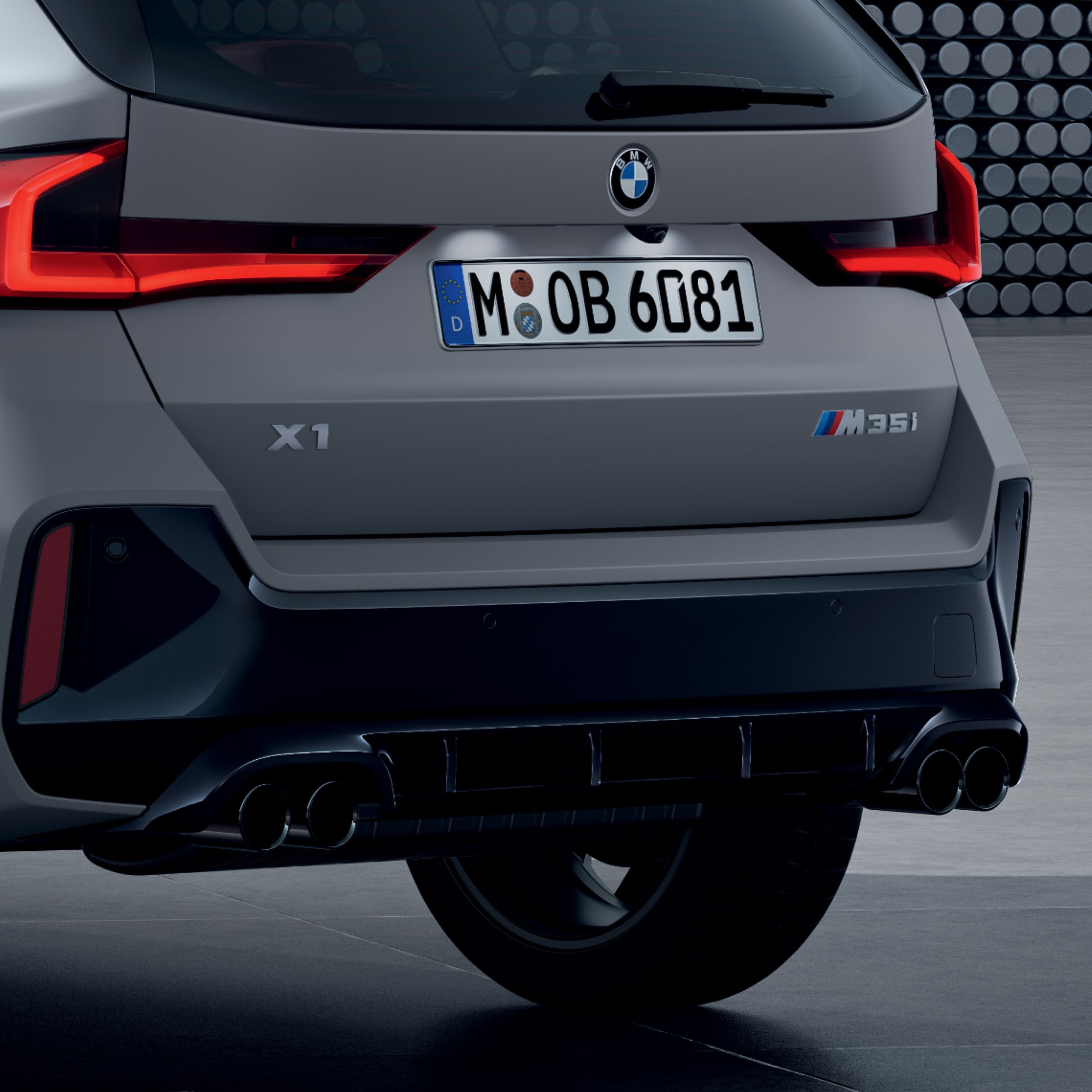 BMW X1 M35i xDrive M σύστημα εξάτμισης