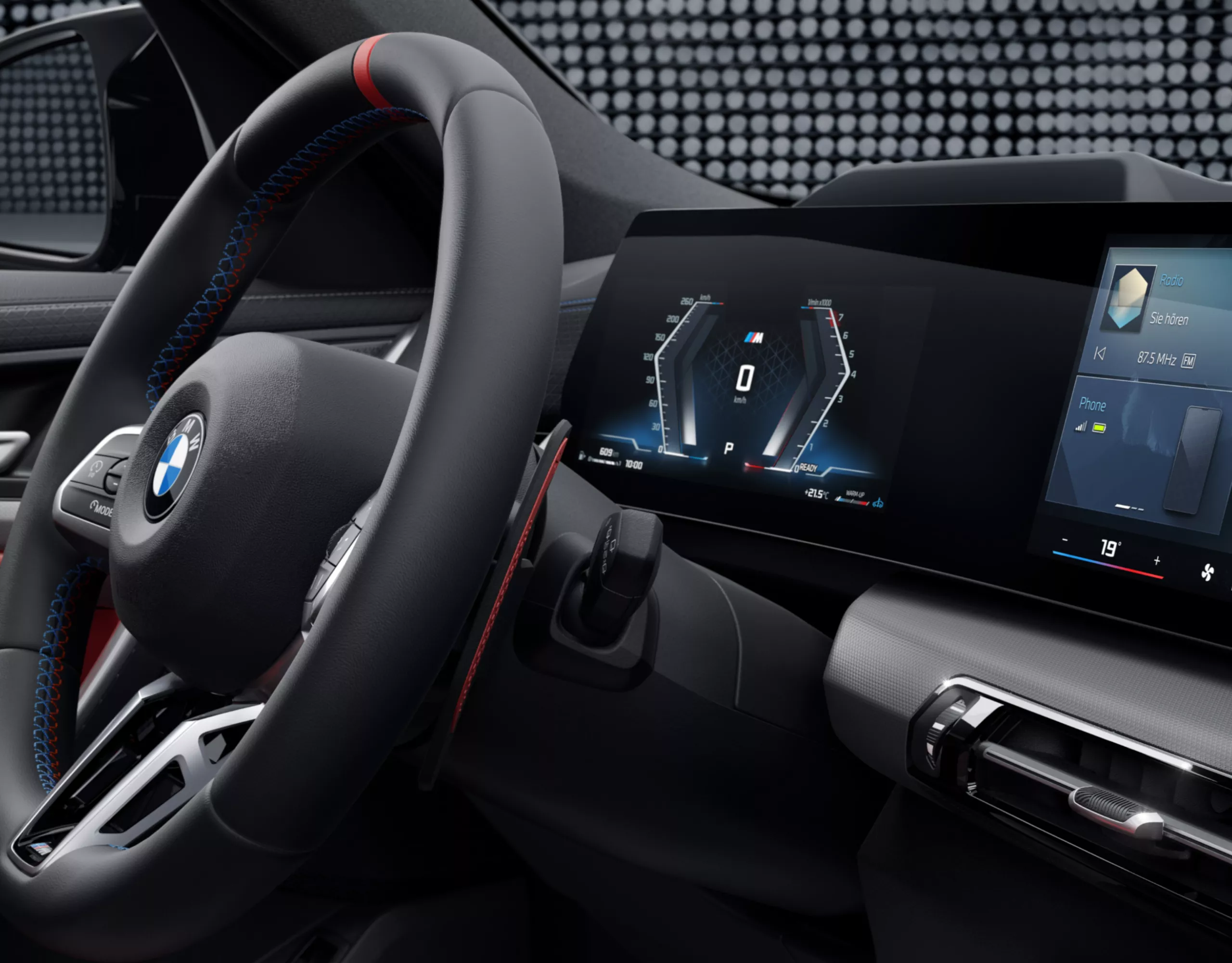 Combiné d'instruments spécifique à la BMW X1 M35i xDrive M