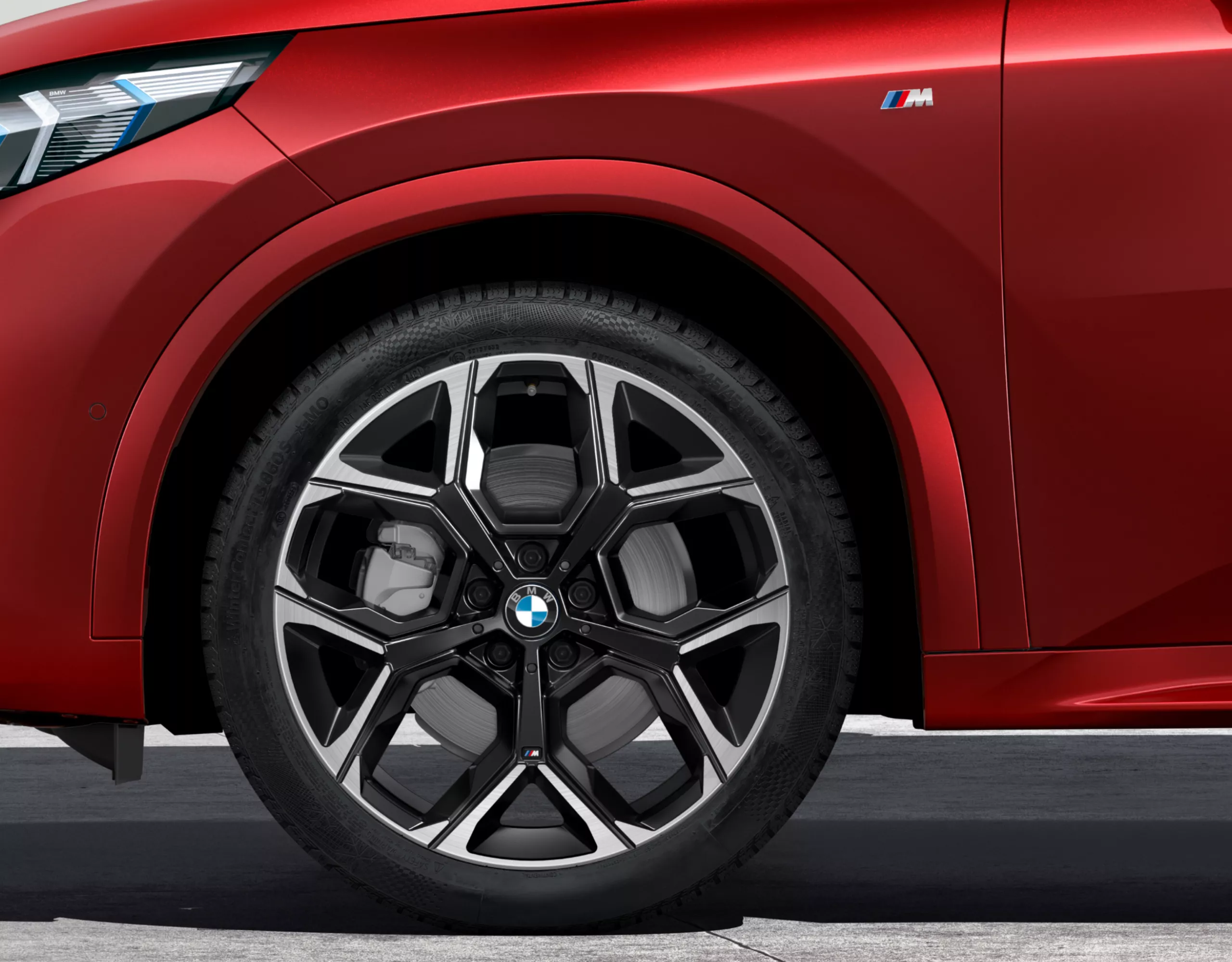19-дюймовые легкосплавные диски BMW Triplex-spoke 933 в цвете Refined Silver, комплект зимних колес в сборе