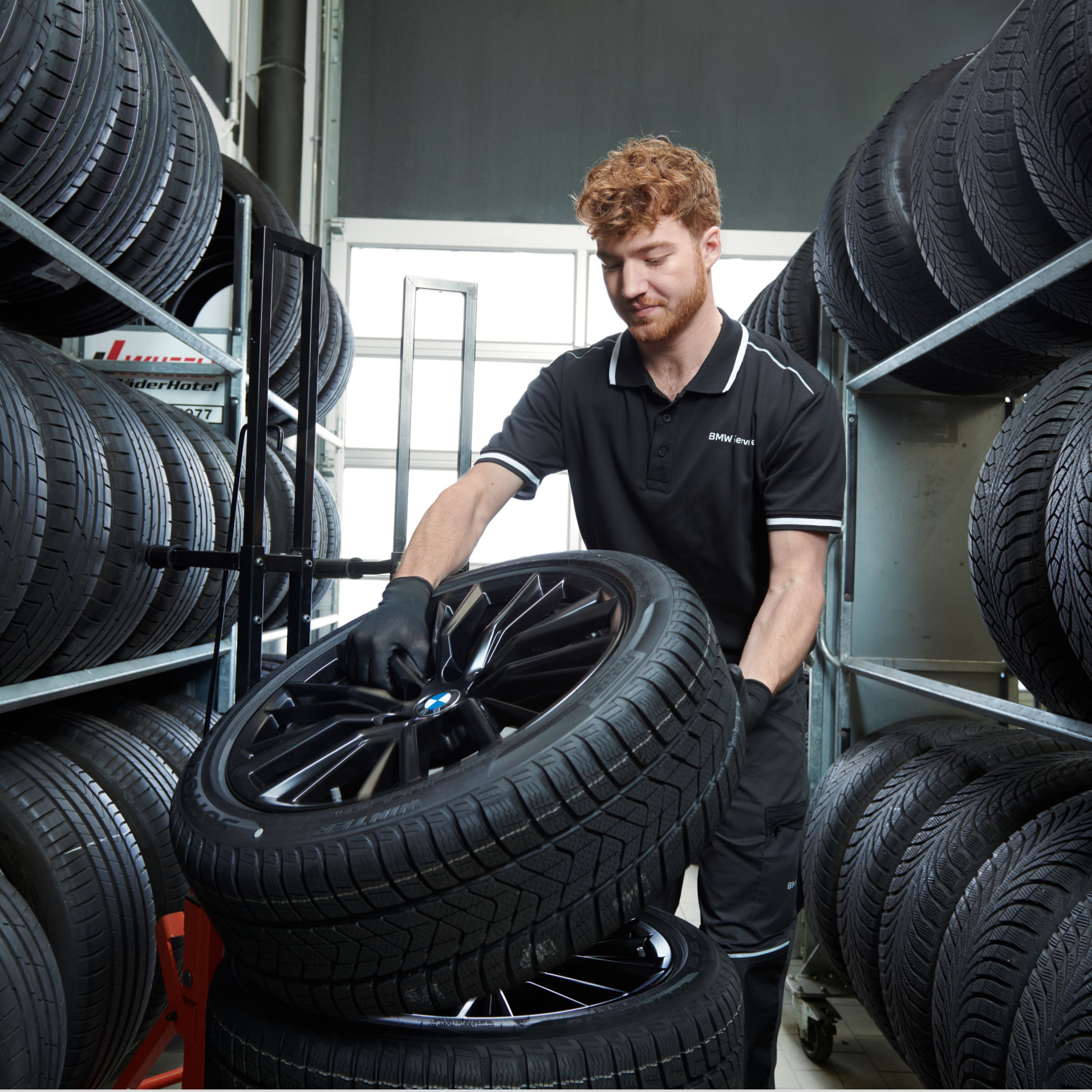 BMW wheels and tyres tyre storage