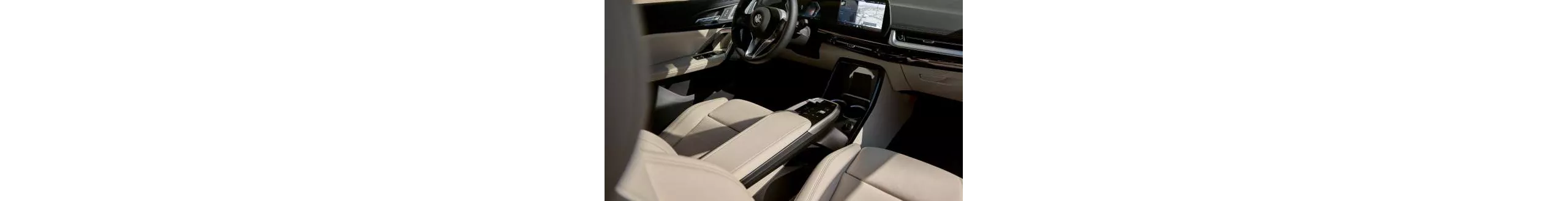 Modern central console.