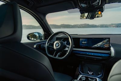 BMW X3 white interior 