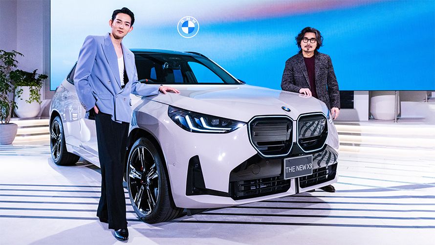 小澤征悦と竜星涼が語る「ニューBMW X3」と「この瞬間こそ、自分だ。」